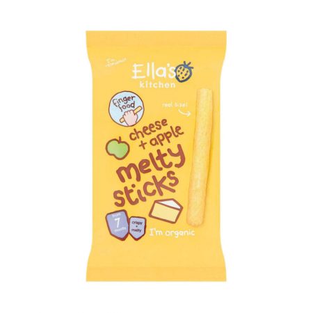 Ella's Kitchen cheese and apple melty sticks